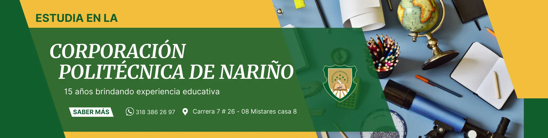 Imagen de publicidad del politécnico
